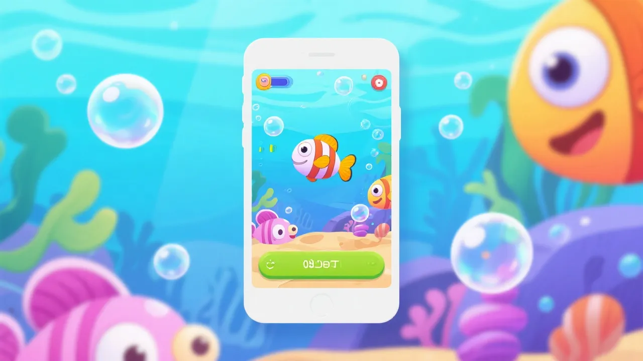 捕鱼风暴 UI 场景预览