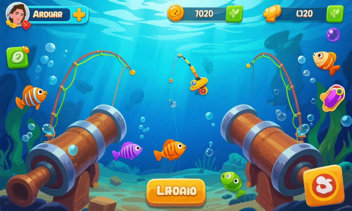 捕鱼风暴在线试玩演示界面